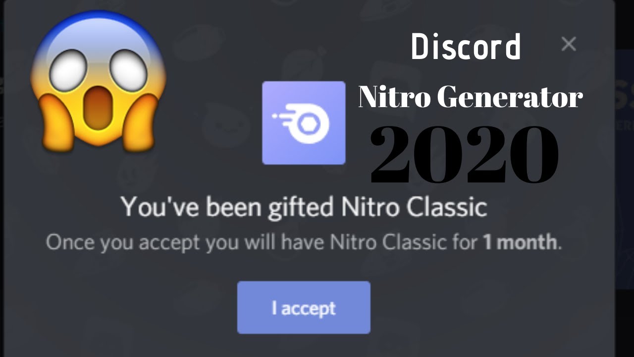 free discord nitro codes generator 2020 no human verification